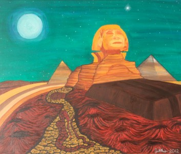 Golden Sphinx - Guardian Of The Giant KitKat