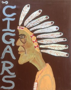 Miserable Cigar Store Indian