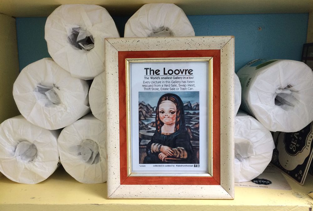 The Loovre – World’s Smallest Gallery (In A Loo)